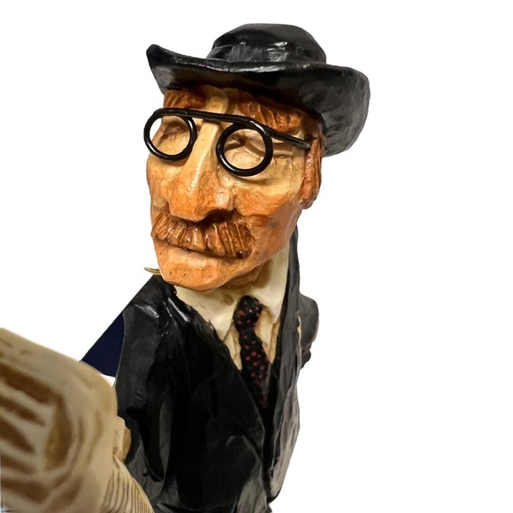 David Frykman Portfolio English Collection 2001 “Man with Briefcase” NIB - Picture 5 of 9